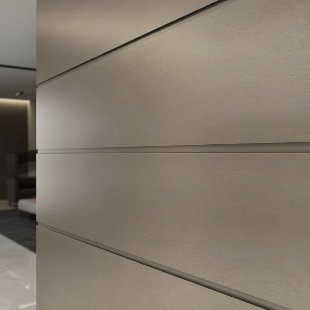 سماكة 8 مم (1.8 سم) مقطع ألومنيوم على شكل حرف U - أسود - PR0042