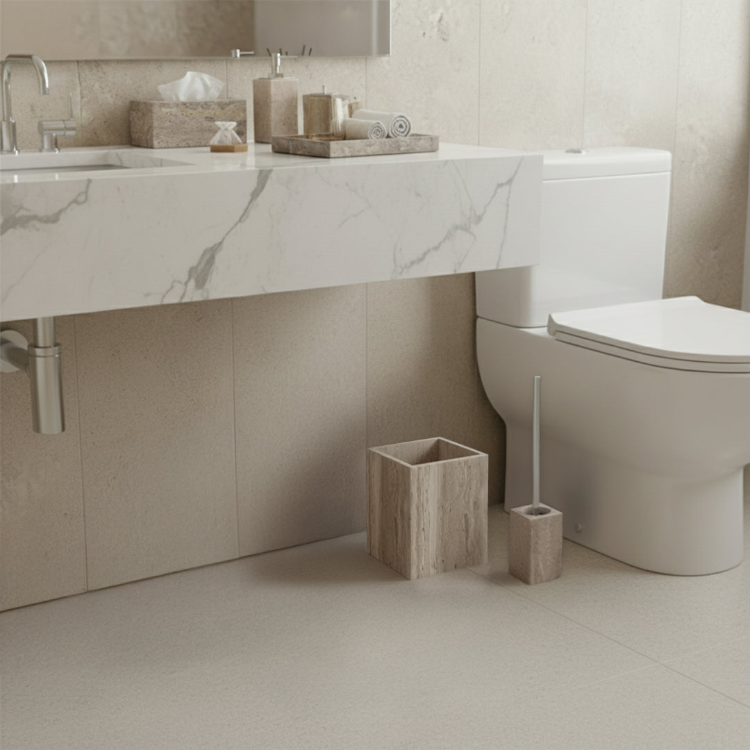 BRUNO Toilet brush & Holder SBK894-7 - Bathroom Accessories - ebarza Furniture UAE | Shop Modern Furniture in Abu Dhabi & Dubai - مفروشات ايبازرا في الامارات | تسوق اثاث عصري وديكورات مميزة في دبي وابوظبي