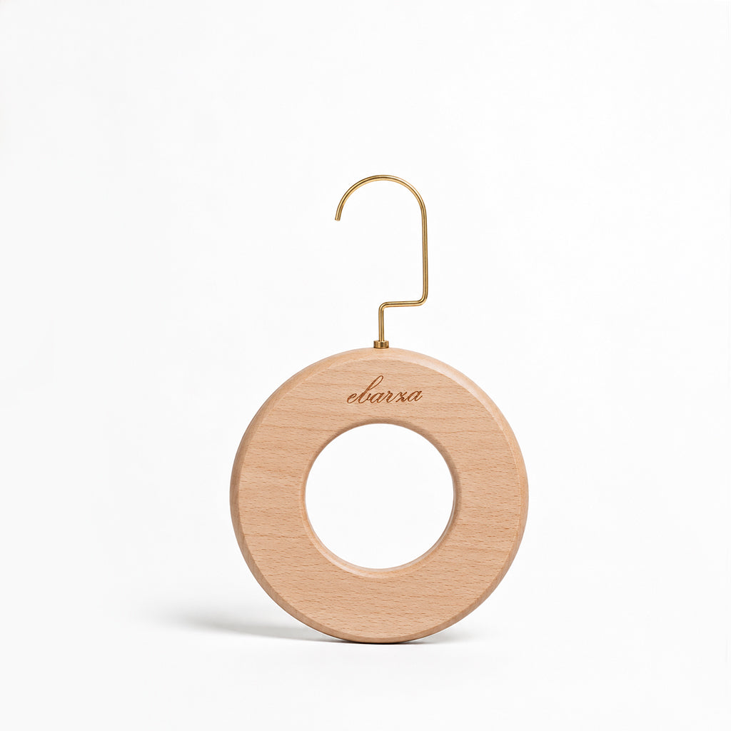 Beach Wood Scarf Hanger LSCH01-Natural Matte