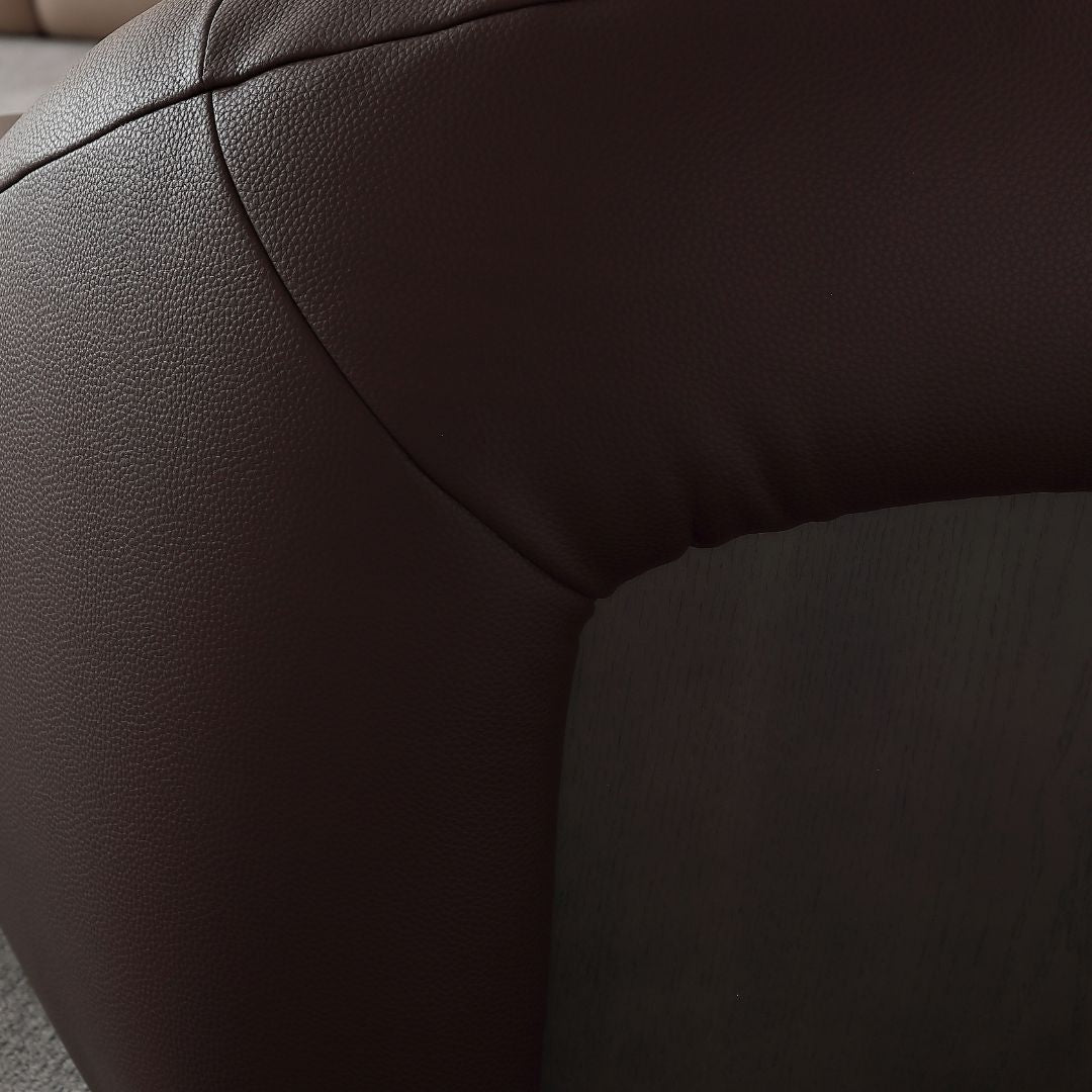 Modern Blob Armchair by BEACON with plush, ergonomic design in neutral fabric, perfect for contemporary living rooms.