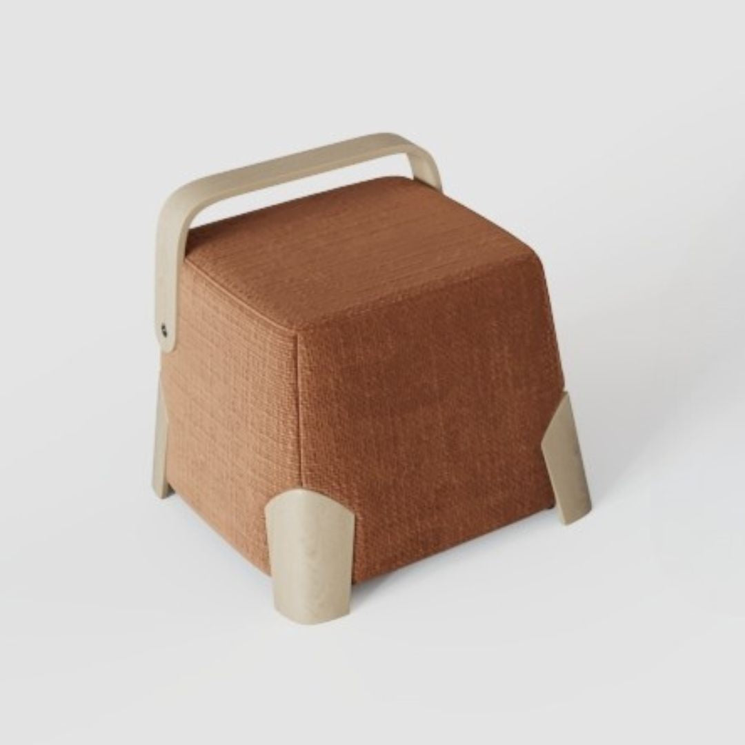 Pre-order 25 Days Delivery Brick Low Stool MZ7959 - red - Poufs - ebarza Furniture UAE | Shop Modern Furniture in Abu Dhabi & Dubai - مفروشات ايبازرا في الامارات | تسوق اثاث عصري وديكورات مميزة في دبي وابوظبي