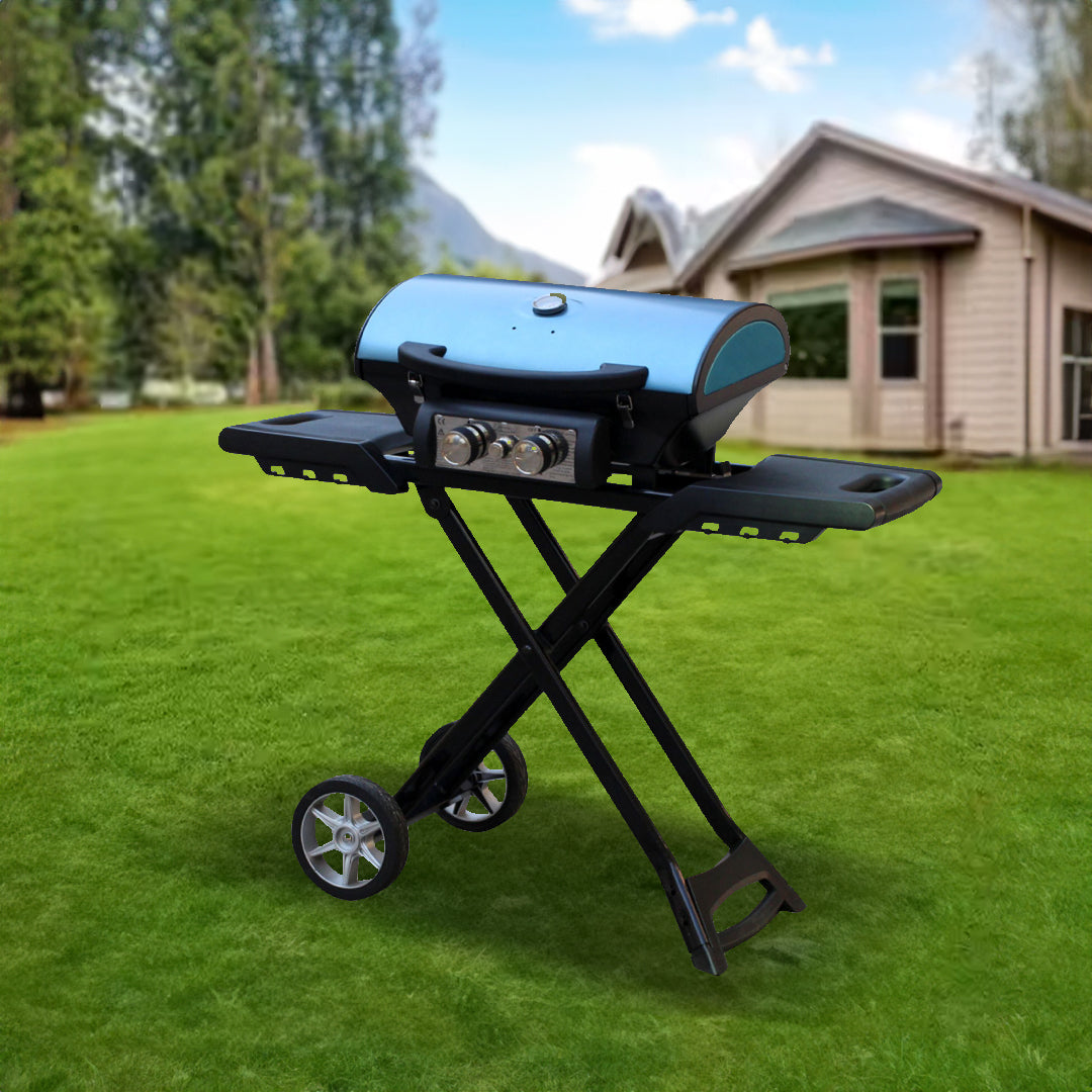 Grillix BBQ Smoker - BBQ-380 - Kitchen Appliances - ebarza Furniture UAE | Shop Modern Furniture in Abu Dhabi & Dubai - مفروشات ايبازرا في الامارات | تسوق اثاث عصري وديكورات مميزة في دبي وابوظبي