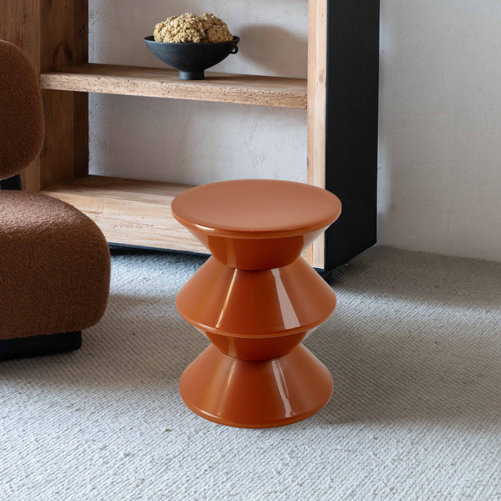 Caramel Side Table PC-176A/C - Side Tables - ebarza Furniture UAE | Shop Modern Furniture in Abu Dhabi & Dubai - مفروشات ايبازرا في الامارات | تسوق اثاث عصري وديكورات مميزة في دبي وابوظبي