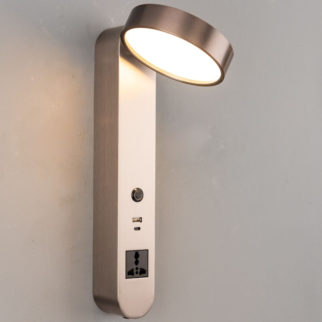 Cookie Hotel Style Headboard/ Wall Reading Lamp Cookie-Ez-WL(B)-28AB - Wall Lamps - ebarza Furniture UAE | Shop Modern Furniture in Abu Dhabi & Dubai - مفروشات ايبازرا في الامارات | تسوق اثاث عصري وديكورات مميزة في دبي وابوظبي