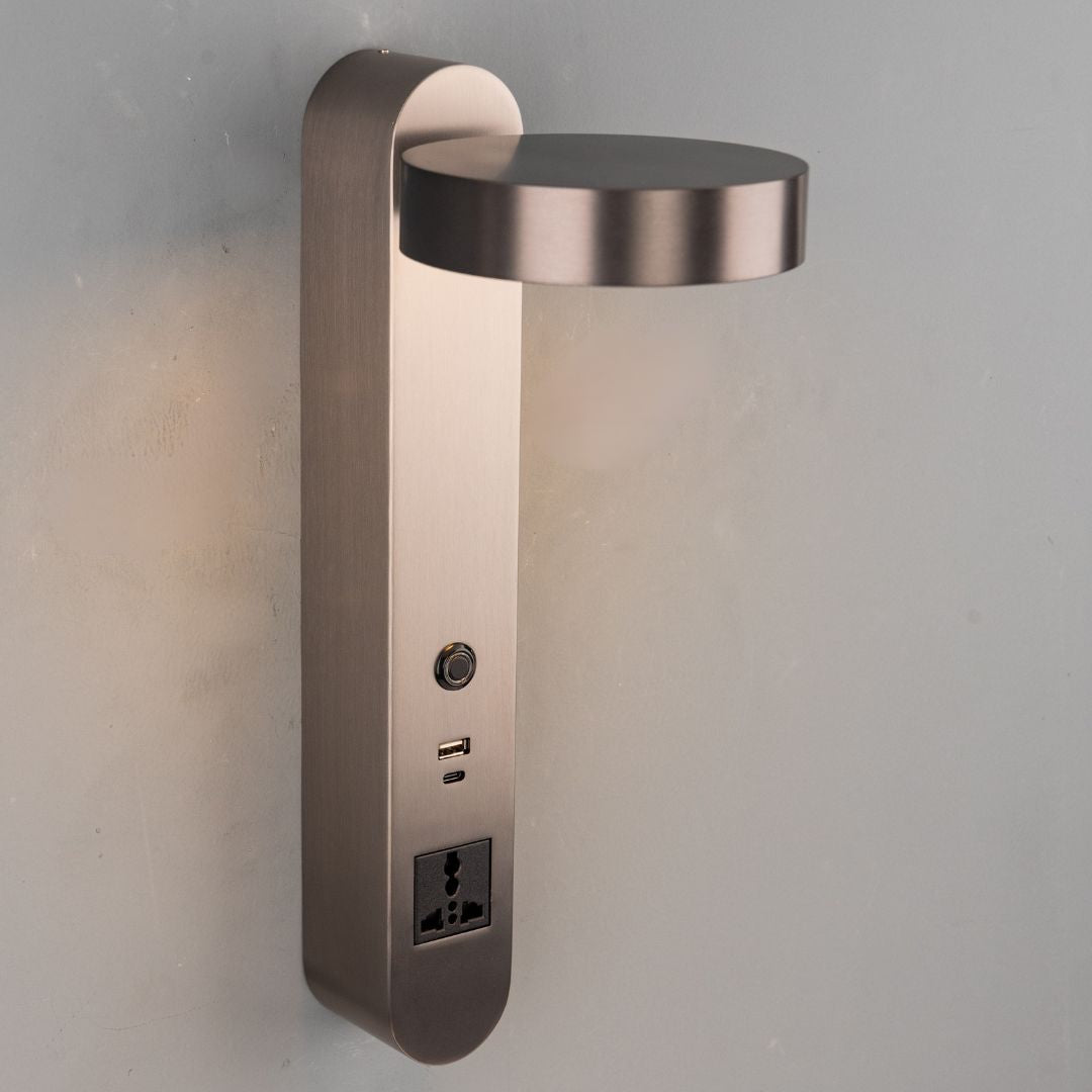 Cookie Hotel Style Headboard/ Wall Reading Lamp Cookie-Ez-WL(B)-28AB - Wall Lamps - ebarza Furniture UAE | Shop Modern Furniture in Abu Dhabi & Dubai - مفروشات ايبازرا في الامارات | تسوق اثاث عصري وديكورات مميزة في دبي وابوظبي