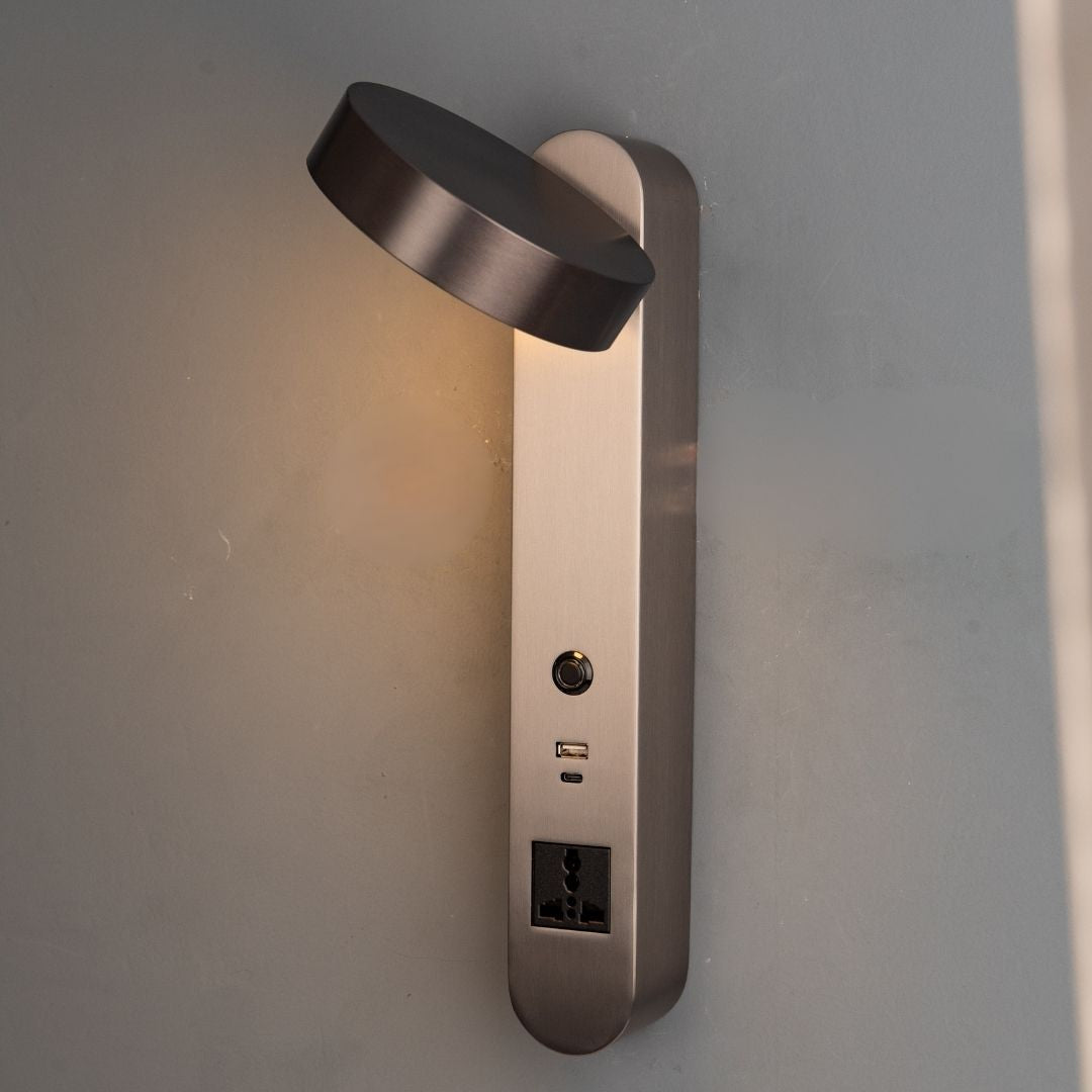 Cookie Hotel Style Headboard/ Wall Reading Lamp Cookie-Ez-WL(B)-28AB - Wall Lamps - ebarza Furniture UAE | Shop Modern Furniture in Abu Dhabi & Dubai - مفروشات ايبازرا في الامارات | تسوق اثاث عصري وديكورات مميزة في دبي وابوظبي