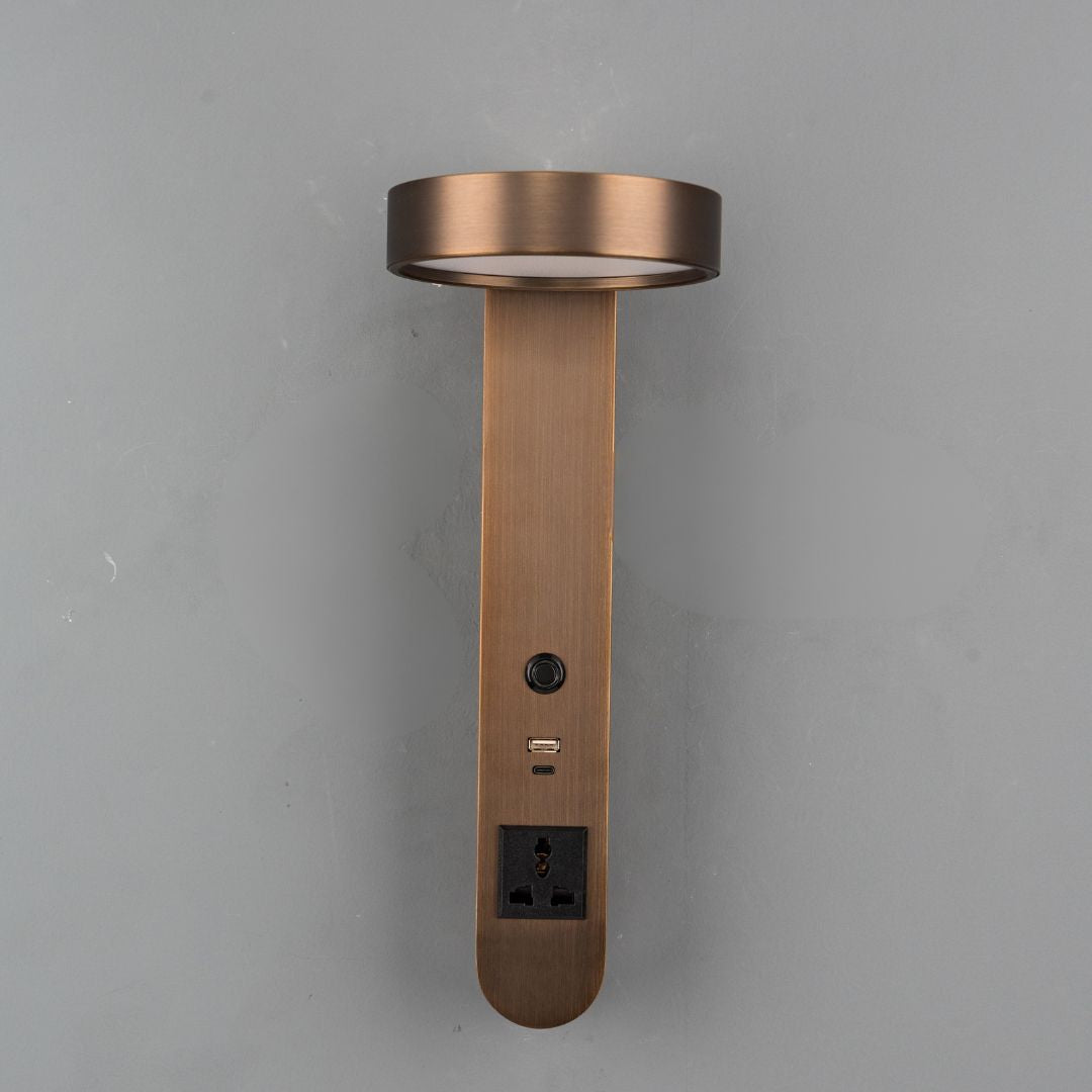 Cookie Hotel Style Headboard/ Wall Reading Lamp Cookie-Ez-WL(B)-28AB - Wall Lamps - ebarza Furniture UAE | Shop Modern Furniture in Abu Dhabi & Dubai - مفروشات ايبازرا في الامارات | تسوق اثاث عصري وديكورات مميزة في دبي وابوظبي