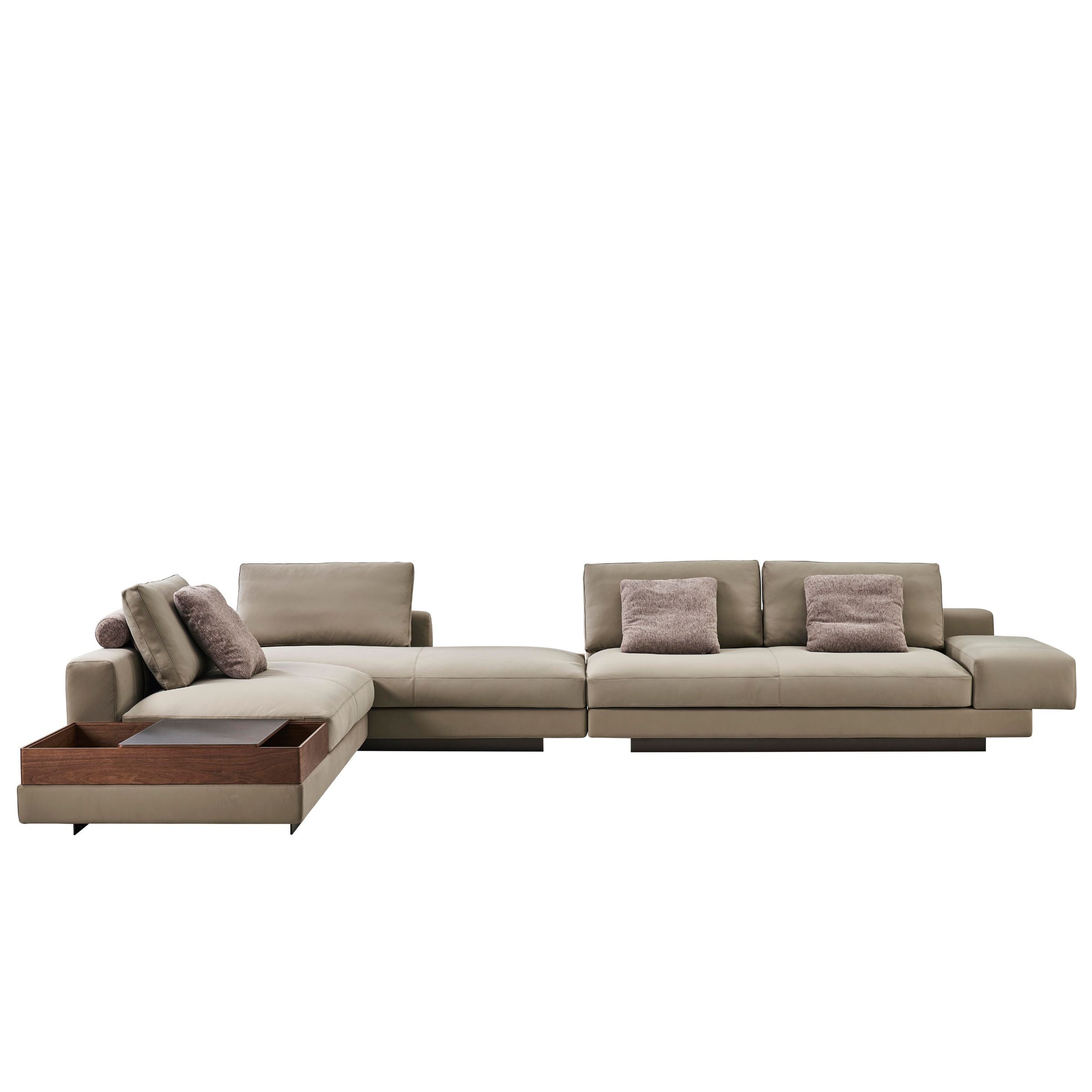 Siena Corner Sofa SF073 - Sofas - ebarza Furniture UAE | Shop Modern Furniture in Abu Dhabi & Dubai - مفروشات ايبازرا في الامارات | تسوق اثاث عصري وديكورات مميزة في دبي وابوظبي
