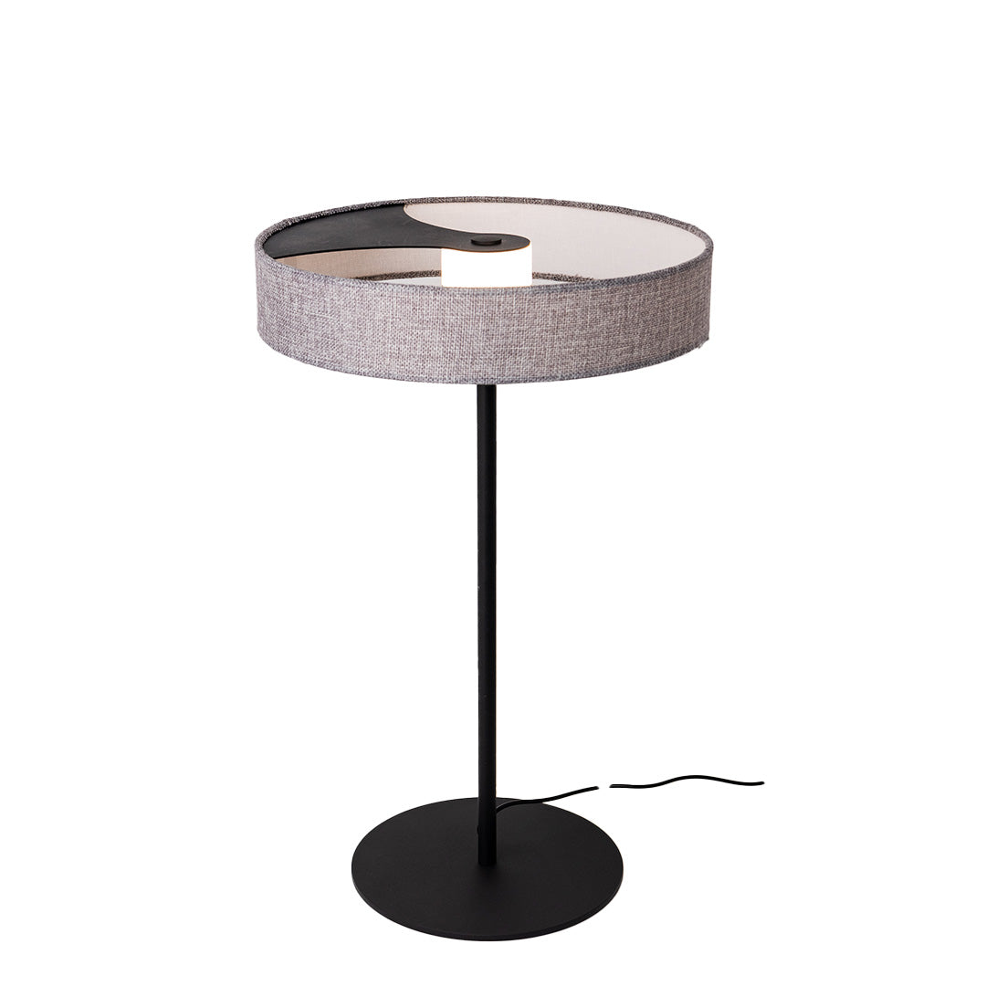 Crescent LED 45x30 Aluminum Fabric Table lamp Crescent-TL-02FL -  Desk\table Lamps | مصباح طاولة مصنوع من نسيج الألومنيوم بإضاءة LED على شكل هلال - ebarza Furniture UAE | Shop Modern Furniture in Abu Dhabi & Dubai - مفروشات ايبازرا في الامارات | تسوق اثاث عصري وديكورات مميزة في دبي وابوظبي