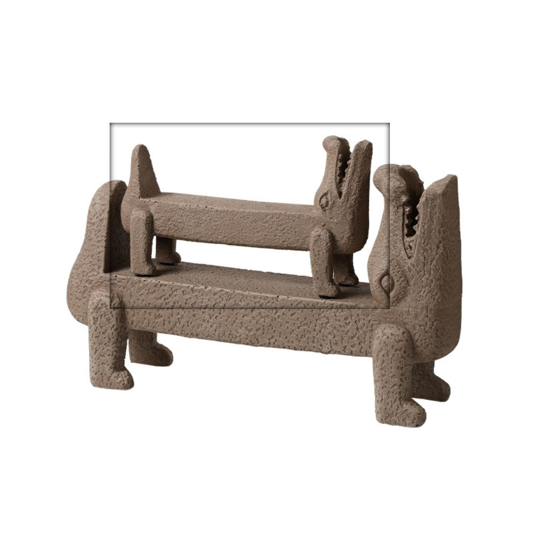 Crocodile Ornament Resin -B FF-SZ24063B - Home Decor Figurines - ebarza Furniture UAE | Shop Modern Furniture in Abu Dhabi & Dubai - مفروشات ايبازرا في الامارات | تسوق اثاث عصري وديكورات مميزة في دبي وابوظبي