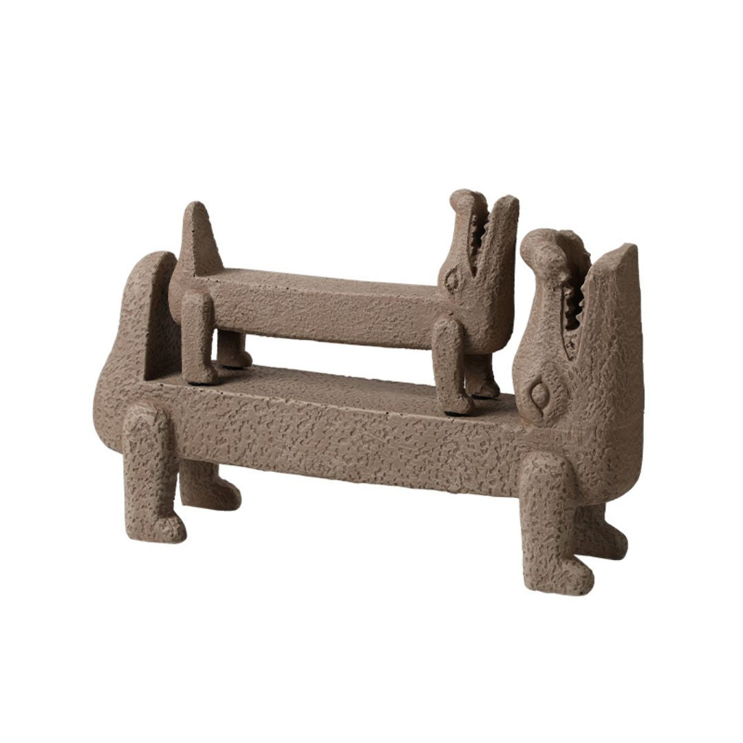 Crocodile Ornament Resin -B FF-SZ24063B - Home Decor Figurines - ebarza Furniture UAE | Shop Modern Furniture in Abu Dhabi & Dubai - مفروشات ايبازرا في الامارات | تسوق اثاث عصري وديكورات مميزة في دبي وابوظبي