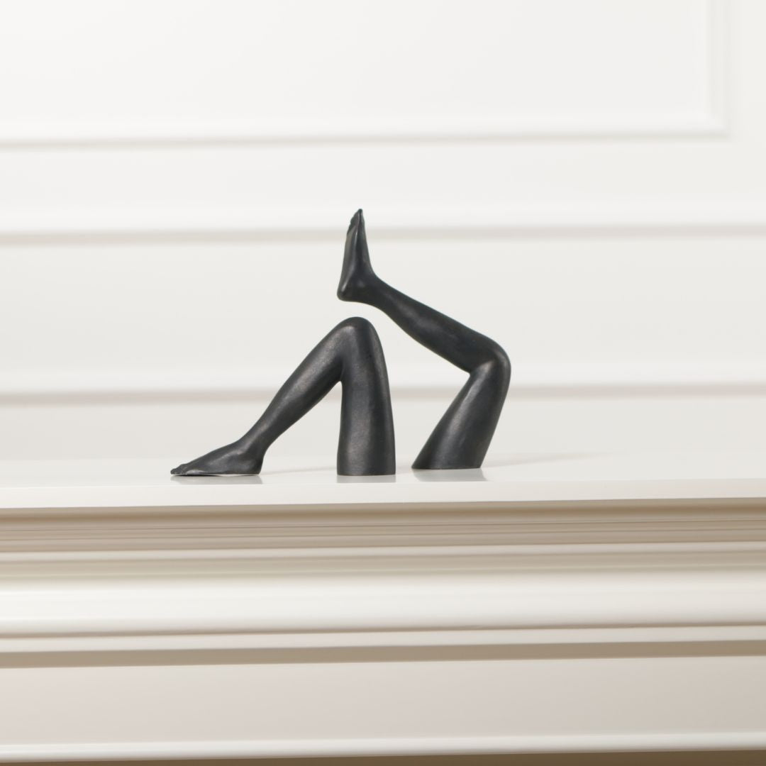 Pre-order 15 Days Delivery Curved Legs Sculpture KA5107A - Home Decor Figurines - ebarza Furniture UAE | Shop Modern Furniture in Abu Dhabi & Dubai - مفروشات ايبازرا في الامارات | تسوق اثاث عصري وديكورات مميزة في دبي وابوظبي