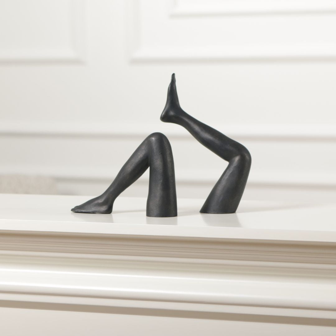 Pre-order 15 Days Delivery Curved Legs Sculpture KA5107A - Home Decor Figurines - ebarza Furniture UAE | Shop Modern Furniture in Abu Dhabi & Dubai - مفروشات ايبازرا في الامارات | تسوق اثاث عصري وديكورات مميزة في دبي وابوظبي