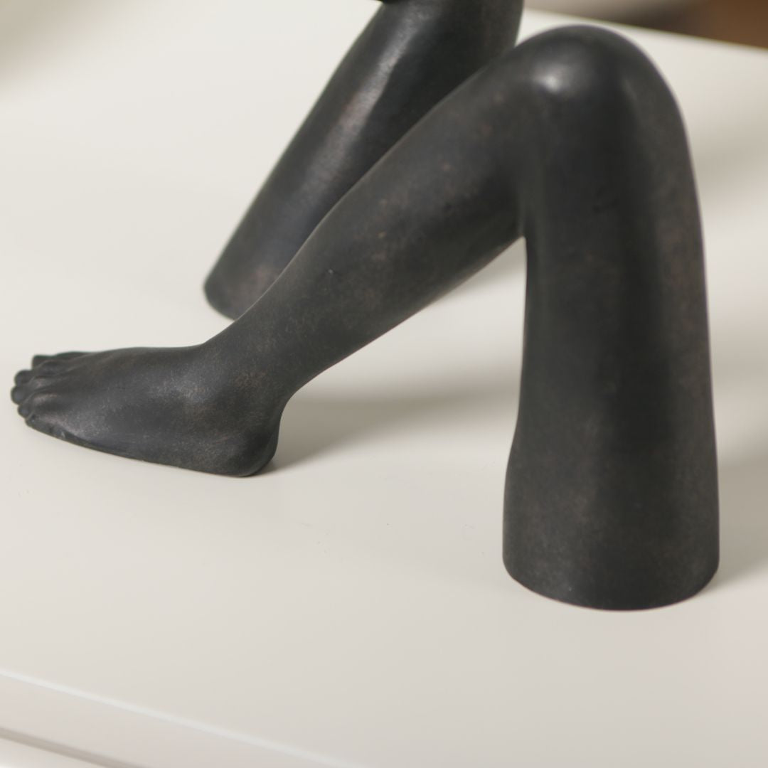 Pre-order 15 Days Delivery Curved Legs Sculpture KA5107A - Home Decor Figurines - ebarza Furniture UAE | Shop Modern Furniture in Abu Dhabi & Dubai - مفروشات ايبازرا في الامارات | تسوق اثاث عصري وديكورات مميزة في دبي وابوظبي