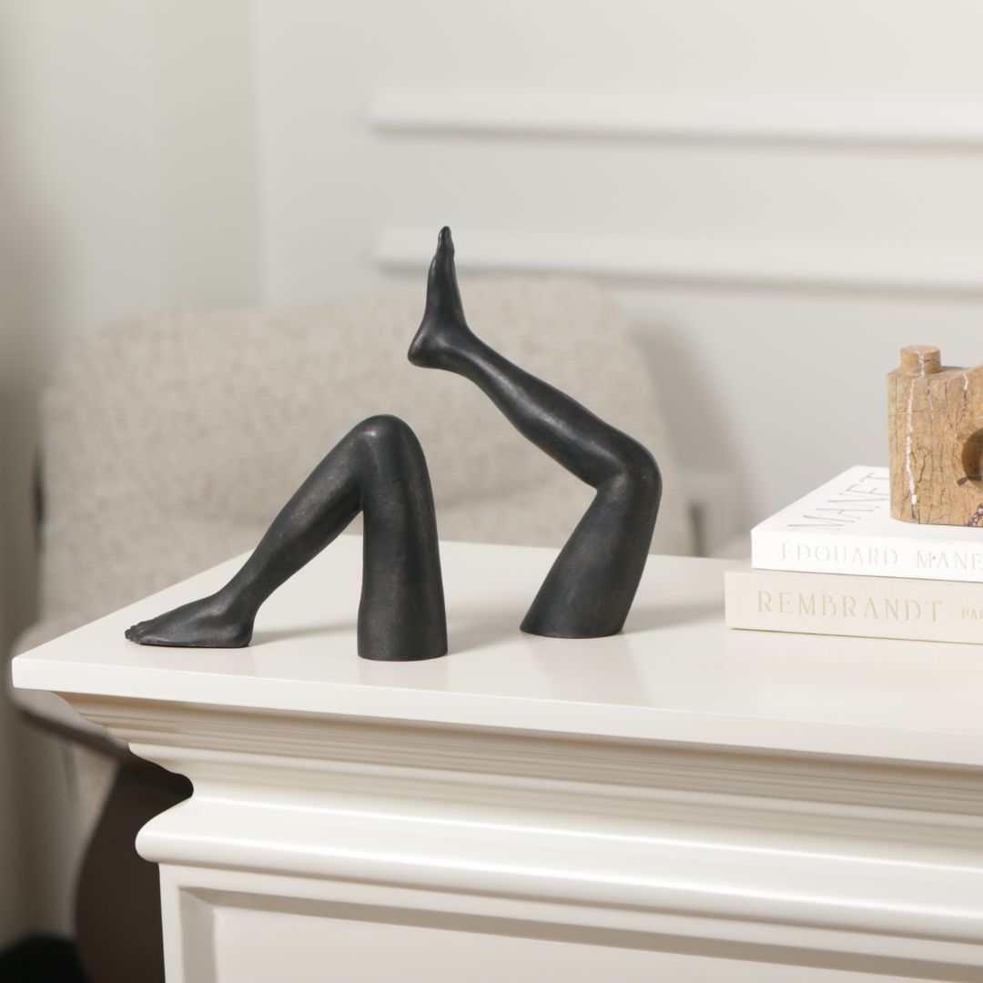 Pre-order 15 Days Delivery Curved Legs Sculpture KA5107A - Home Decor Figurines - ebarza Furniture UAE | Shop Modern Furniture in Abu Dhabi & Dubai - مفروشات ايبازرا في الامارات | تسوق اثاث عصري وديكورات مميزة في دبي وابوظبي