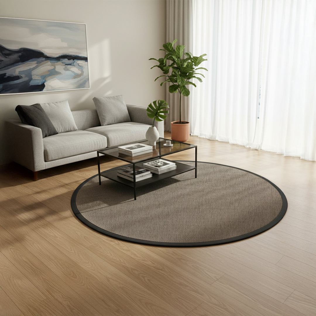 D150 CM SISAL CARPET PRAG CH-SSLPRAG-RS - Rugs - ebarza Furniture UAE | Shop Modern Furniture in Abu Dhabi & Dubai - مفروشات ايبازرا في الامارات | تسوق اثاث عصري وديكورات مميزة في دبي وابوظبي