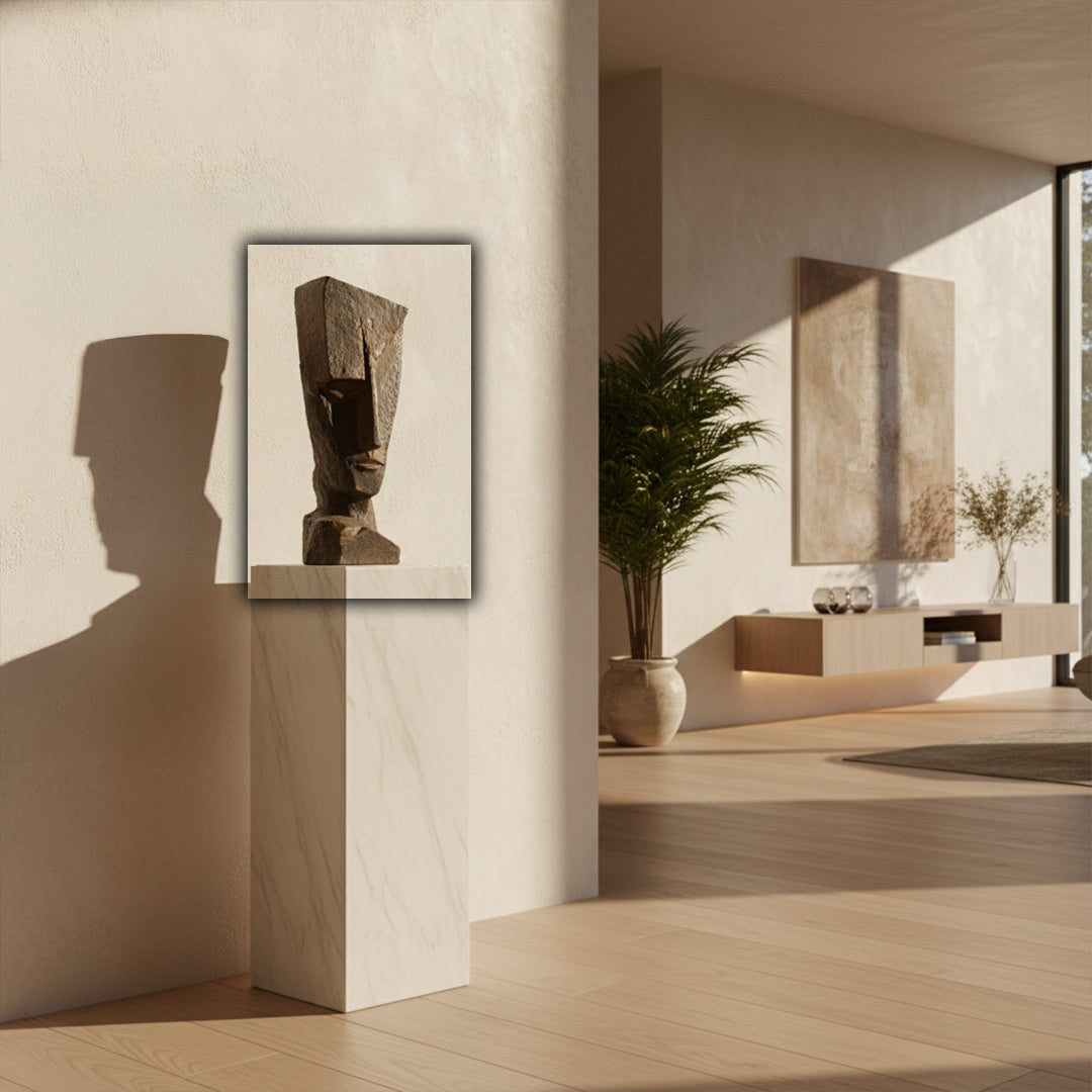 تمثال الوجه الداكن TR-0314