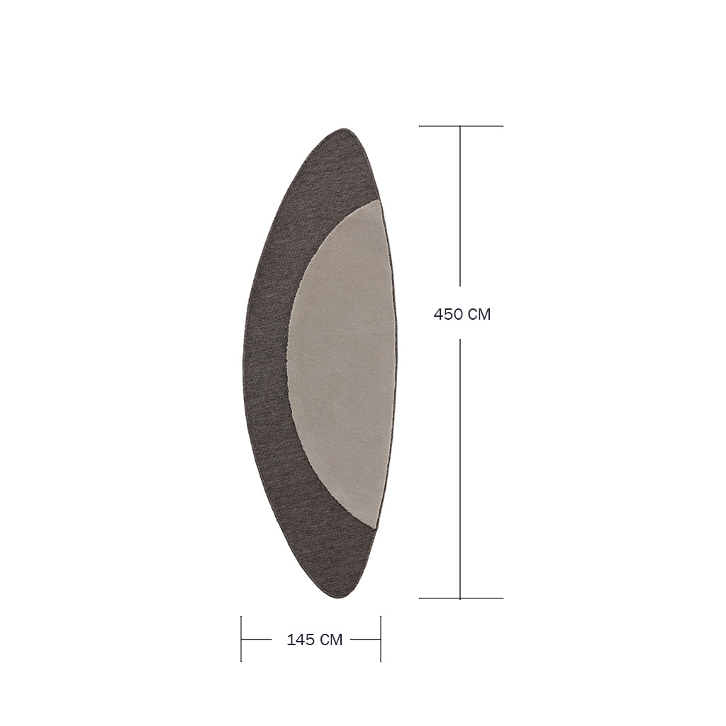 450x145 CM DOME-01 Handmade Runner Rug - TOP HALIM 21 (HASIR 21) - (C1901) - DO-01