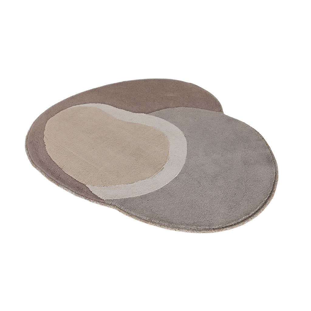 380x315 CM DUNE-01 Round Rug - RP MONET1921-LP BROWN88 (C1631)-CP 44BIGE C1911-SCP (C1901)-DU-01