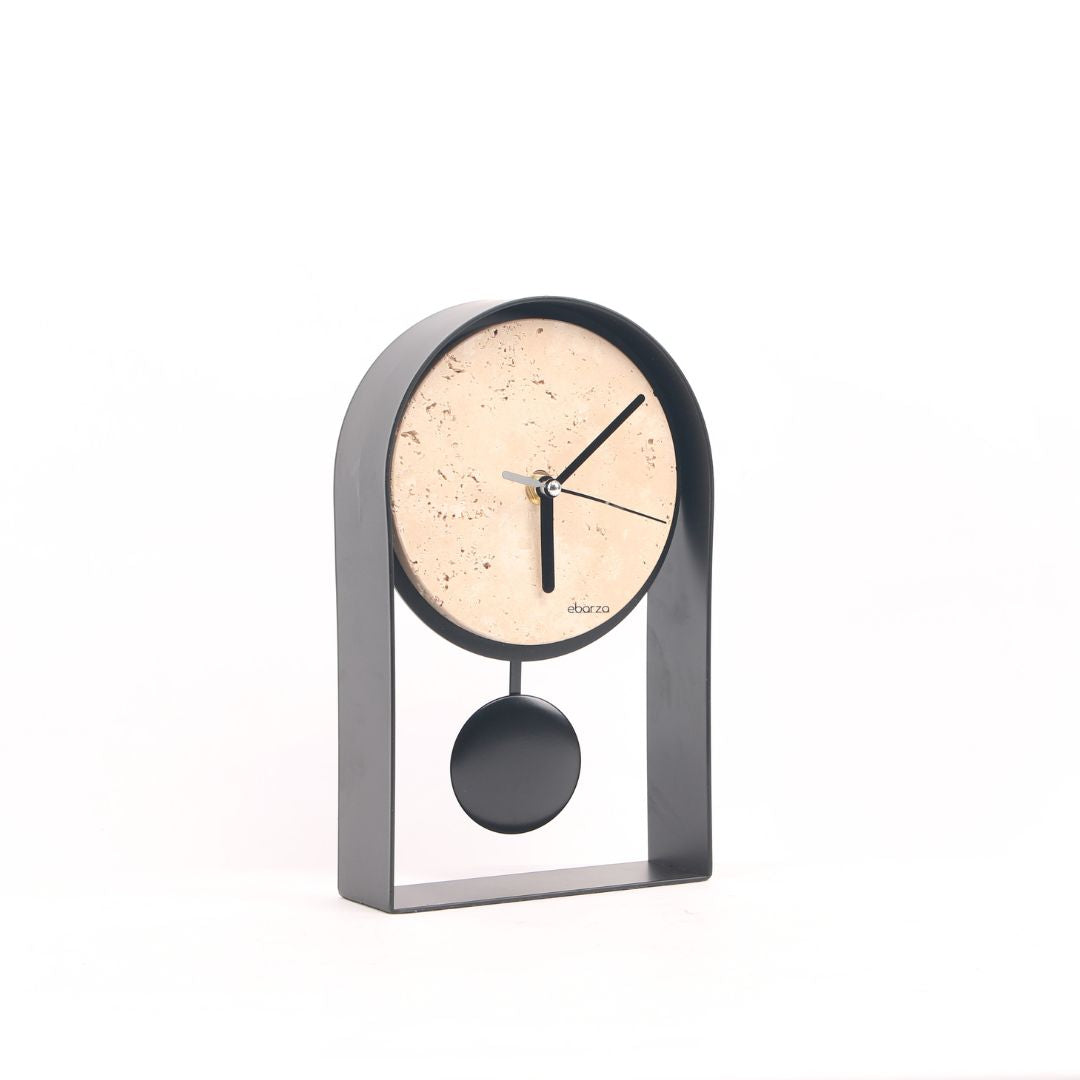 Desktop Clock - KQ4005A - Clocks - ebarza Furniture UAE | Shop Modern Furniture in Abu Dhabi & Dubai - مفروشات ايبازرا في الامارات | تسوق اثاث عصري وديكورات مميزة في دبي وابوظبي