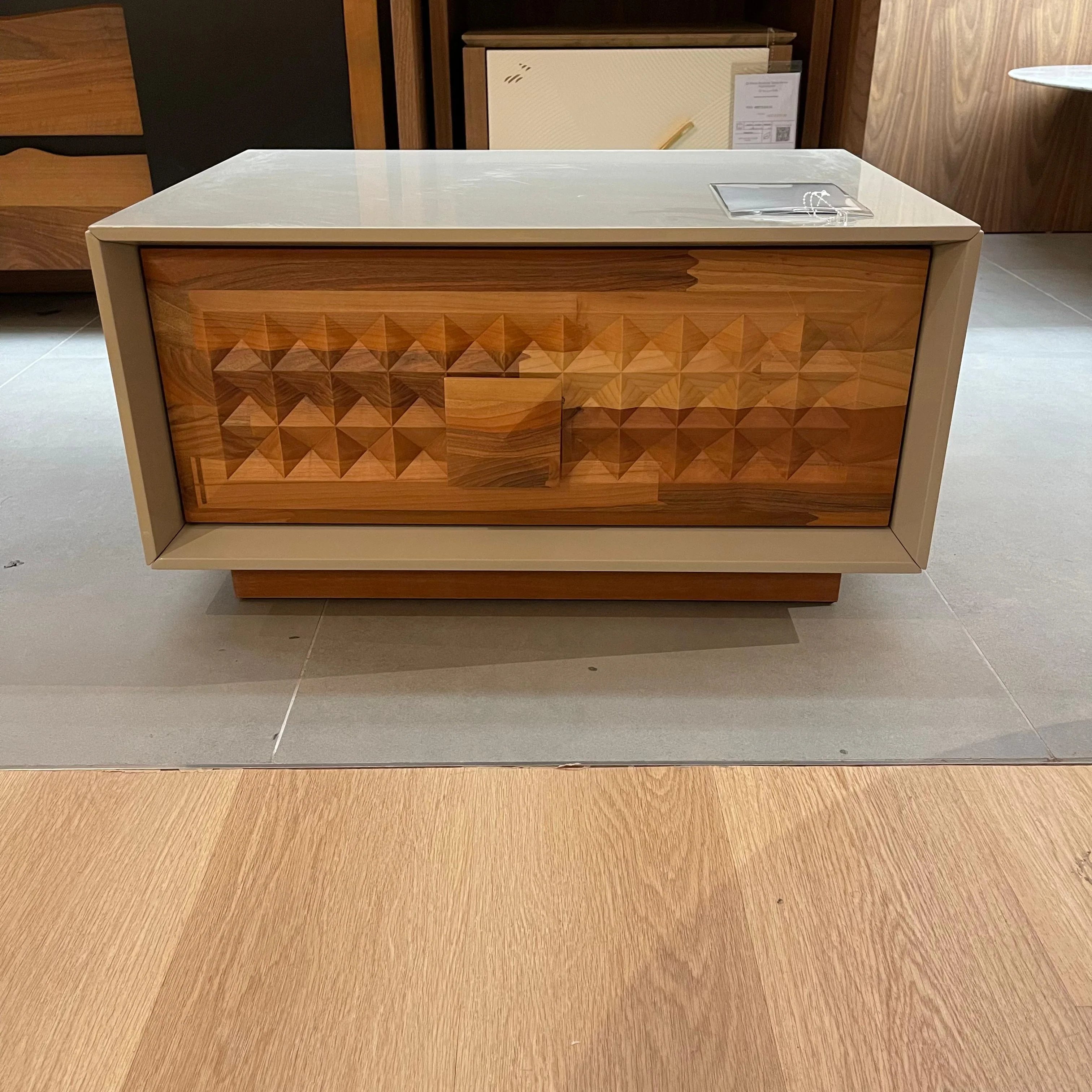 Display Item - 2X Prizma Bedside Table Prizma001-Table -YAS - DISPLAY ITEM - ebarza Furniture UAE | Shop Modern Furniture in Abu Dhabi & Dubai - مفروشات ايبازرا في الامارات | تسوق اثاث عصري وديكورات مميزة في دبي وابوظبي