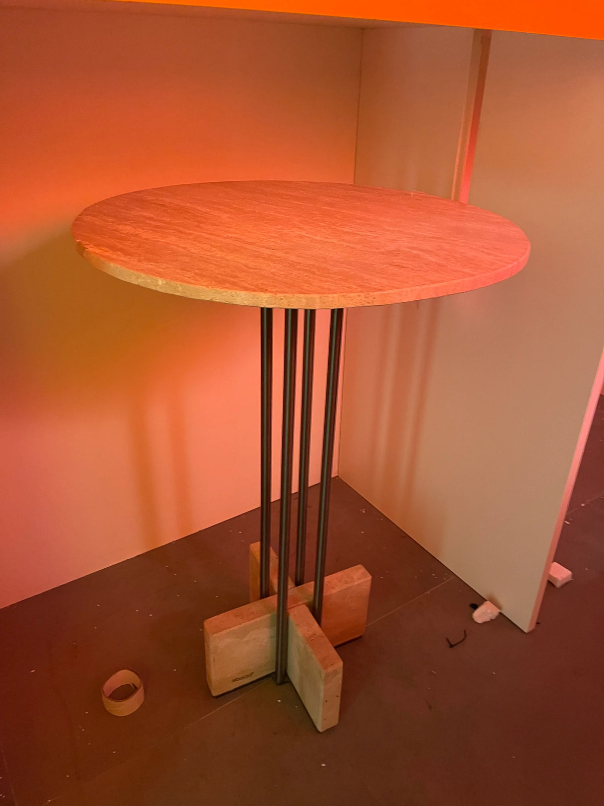 Display Item - Elysian Travertine Bar Table JA043-D - Yas