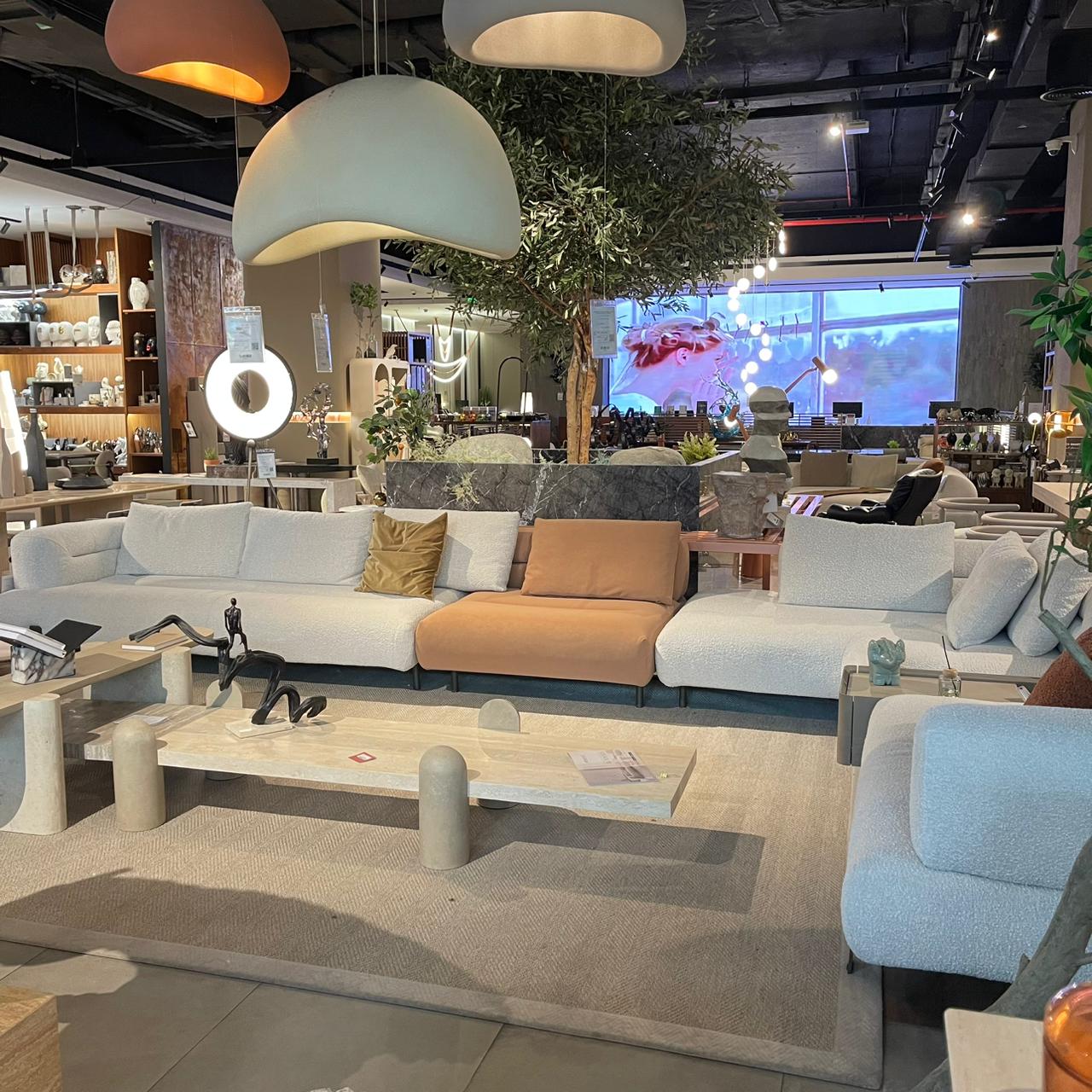 Display image of the Freda Corner Sofa by Homage Koltuk, showcasing its modern design and cozy corner seating.