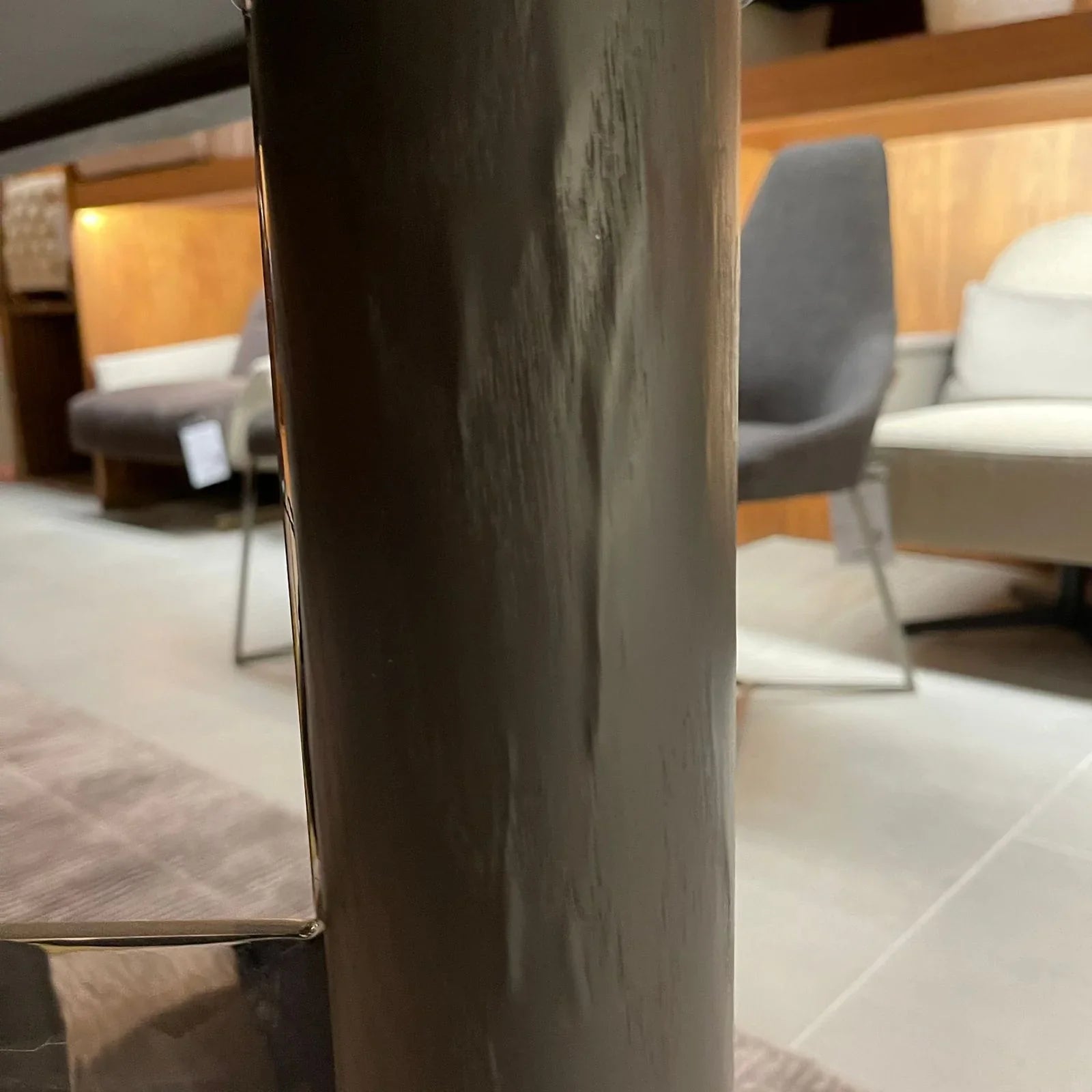 Display Item - Matera Dining Table MTR-DT001 - YAS - DISPLAY ITEM - ebarza Furniture UAE | Shop Modern Furniture in Abu Dhabi & Dubai - مفروشات ايبازرا في الامارات | تسوق اثاث عصري وديكورات مميزة في دبي وابوظبي