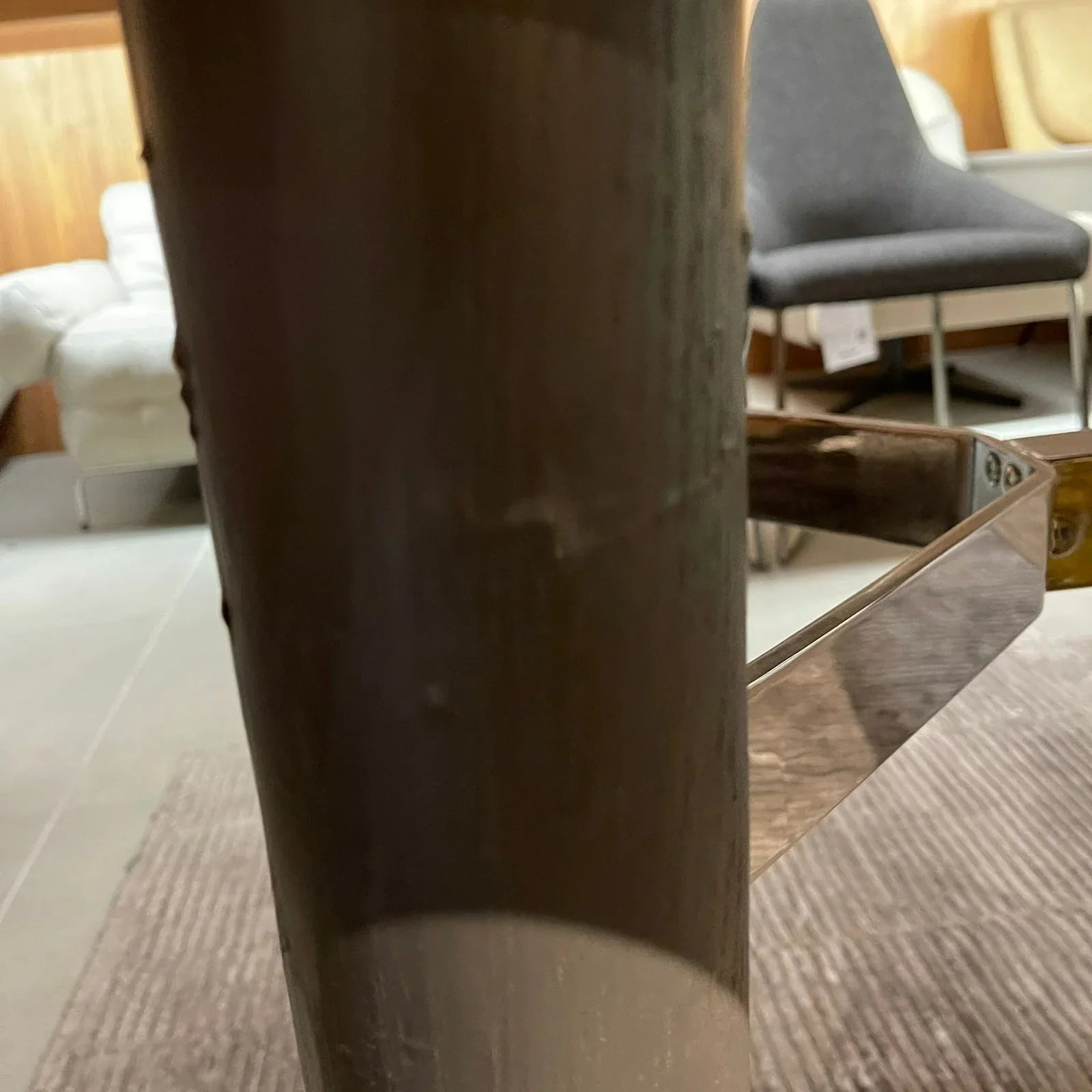 Display Item - Matera Dining Table MTR-DT001 - YAS - DISPLAY ITEM - ebarza Furniture UAE | Shop Modern Furniture in Abu Dhabi & Dubai - مفروشات ايبازرا في الامارات | تسوق اثاث عصري وديكورات مميزة في دبي وابوظبي