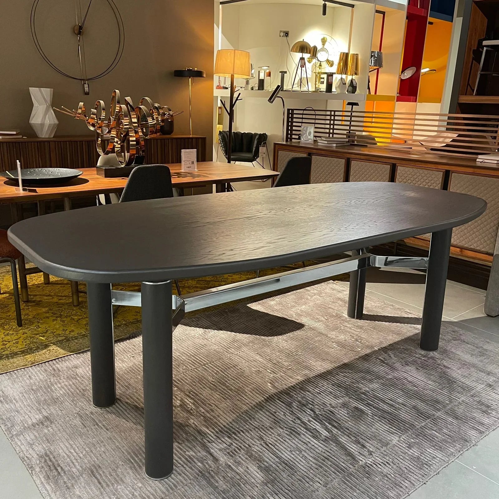 Display Item - Matera Dining Table MTR-DT001 - YAS - DISPLAY ITEM - ebarza Furniture UAE | Shop Modern Furniture in Abu Dhabi & Dubai - مفروشات ايبازرا في الامارات | تسوق اثاث عصري وديكورات مميزة في دبي وابوظبي