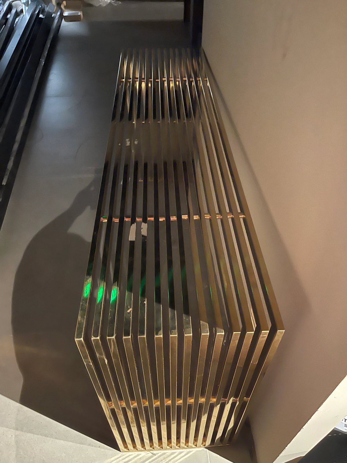 Display Item - Mid Century Stainless Console Psh-48-G-Con - Yas