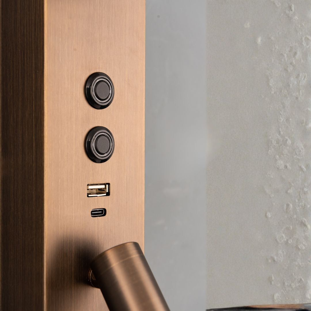 Diva Hotel Style Headboard/ Wall Reading Lamp Diva-Ez-WL(D)-28AB - Wall Lamps - ebarza Furniture UAE | Shop Modern Furniture in Abu Dhabi & Dubai - مفروشات ايبازرا في الامارات | تسوق اثاث عصري وديكورات مميزة في دبي وابوظبي