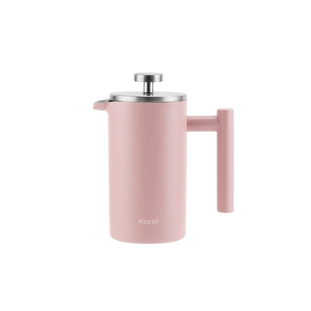 Pre-order 15 Days Delivery Double Wall Stainless Steel Matt Pink French Press P1001 (350ml)