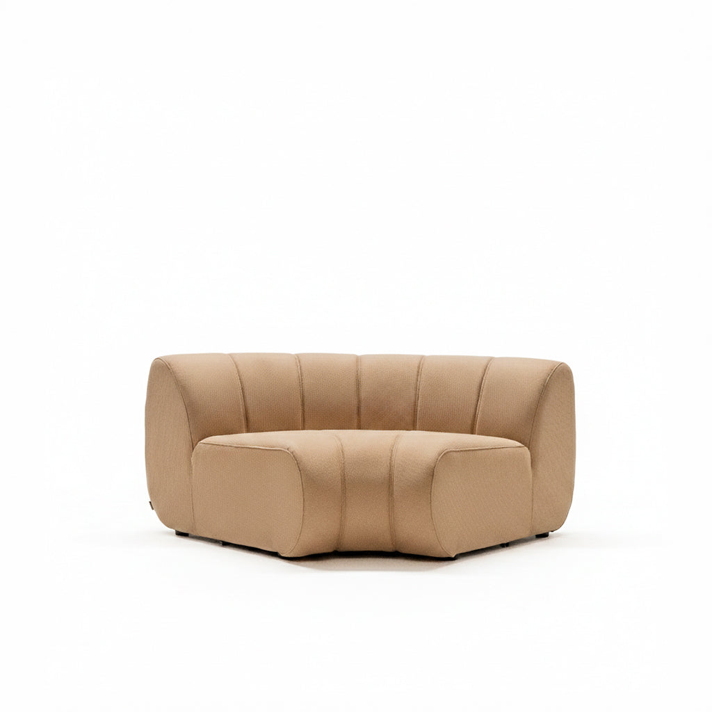 BEACON Duna Corner Outdoor Sofa with fabric cushions, modern outdoor seating for patio or garden spaces.