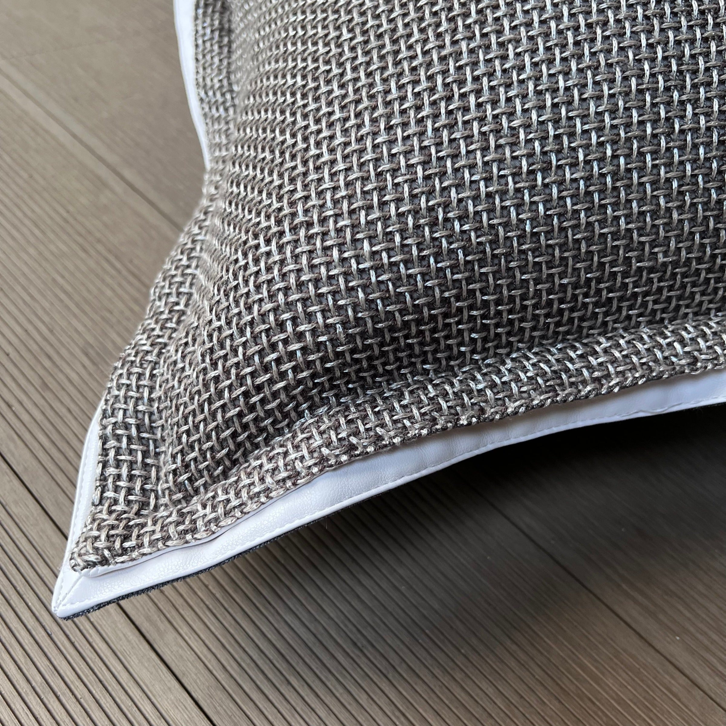 60*60 Badri Double Edge Cushion - ECC109 - Cushions - ebarza Furniture UAE | Shop Modern Furniture in Abu Dhabi & Dubai - مفروشات ايبازرا في الامارات | تسوق اثاث عصري وديكورات مميزة في دبي وابوظبي