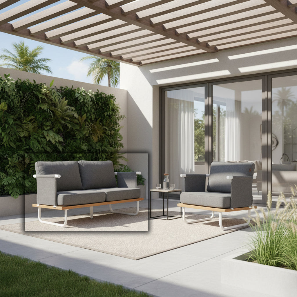 Efsane Outdoor 2 Seater Sofa Sanc-Efsa-039 - Outdoor Sofas - ebarza Furniture UAE | Shop Modern Furniture in Abu Dhabi & Dubai - مفروشات ايبازرا في الامارات | تسوق اثاث عصري وديكورات مميزة في دبي وابوظبي