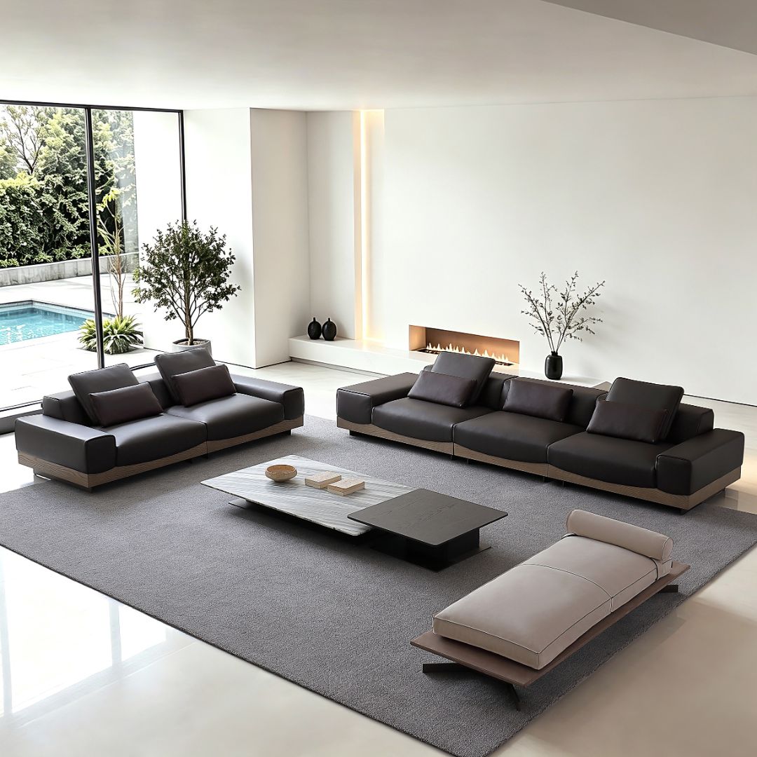 BEACON Expano sofa A1(Z) with C1+b Type A1(Y) in modern fabric, featuring plush cushions and stylish design.