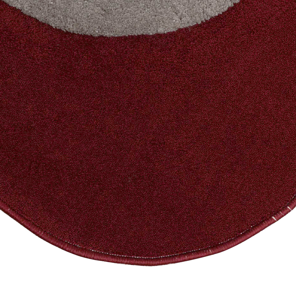 300X200 Cm FRAME-04 ROUNDED CORNER CARPET - BROWN 88 (INNER-C1631)-(OUTER-BOUNTY 20)-FM04