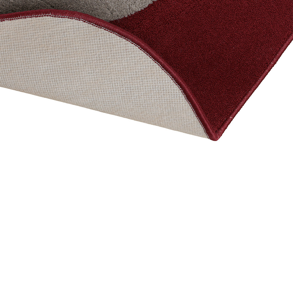 300X200 Cm FRAME-04 ROUNDED CORNER CARPET - BROWN 88 (INNER-C1631)-(OUTER-BOUNTY 20)-FM04