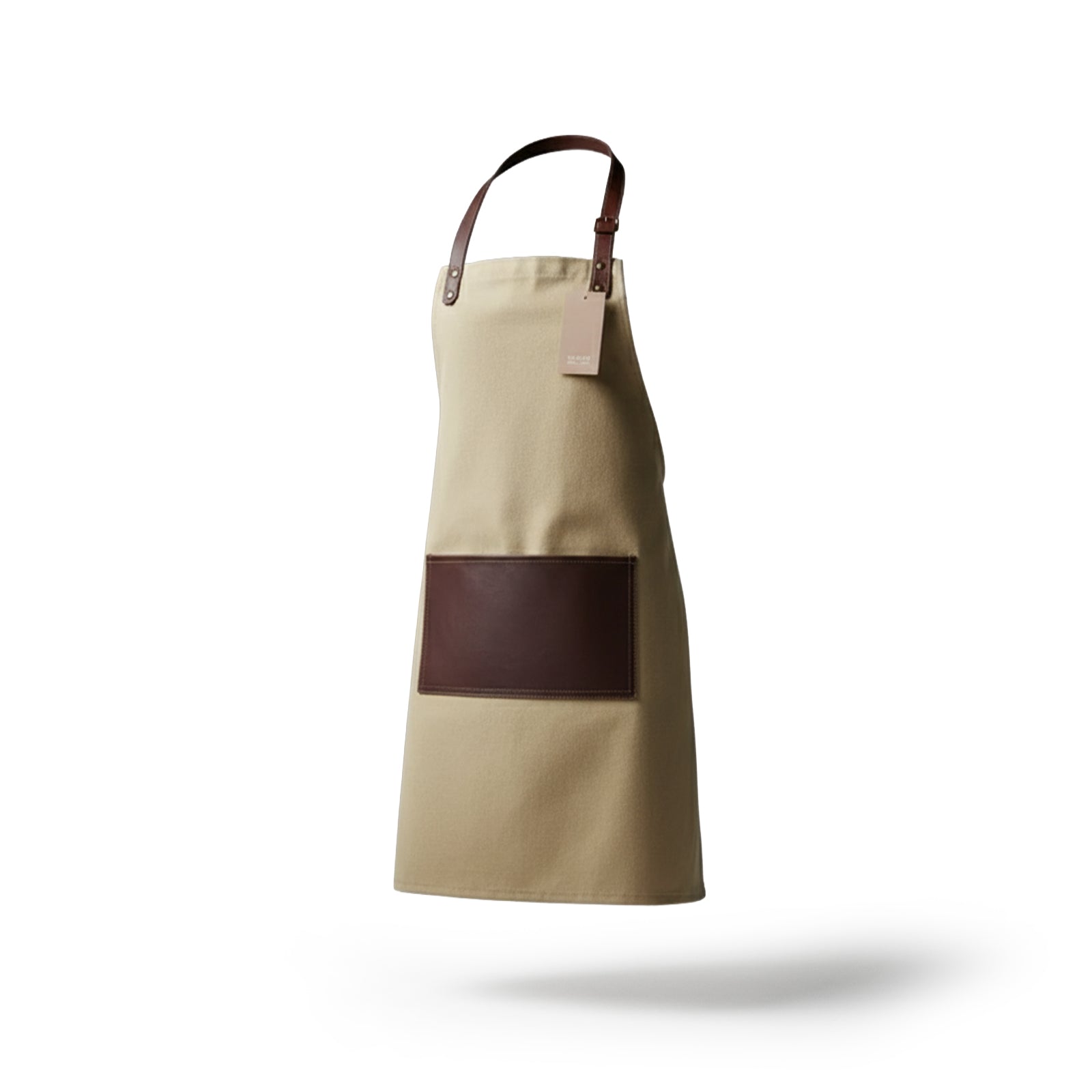Flare Kitchen Apron-Sand Color - KBB230367-1/Small