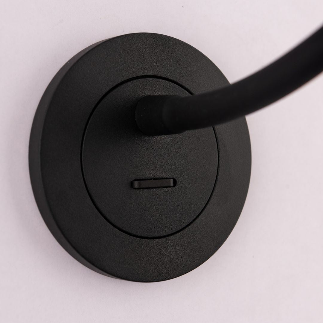 FoSage Hotel Style Headboard/ Wall Reading Lamp FoSage-Ez-WL-02BK - Wall Lamps - ebarza Furniture UAE | Shop Modern Furniture in Abu Dhabi & Dubai - مفروشات ايبازرا في الامارات | تسوق اثاث عصري وديكورات مميزة في دبي وابوظبي