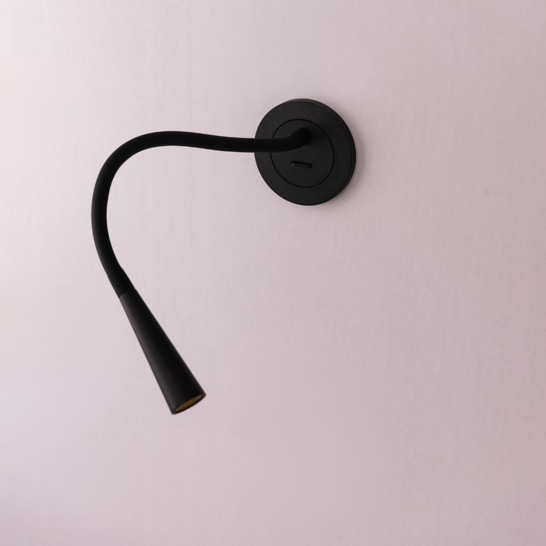 FoSage Hotel Style Headboard/ Wall Reading Lamp FoSage-Ez-WL-02BK - Wall Lamps - ebarza Furniture UAE | Shop Modern Furniture in Abu Dhabi & Dubai - مفروشات ايبازرا في الامارات | تسوق اثاث عصري وديكورات مميزة في دبي وابوظبي