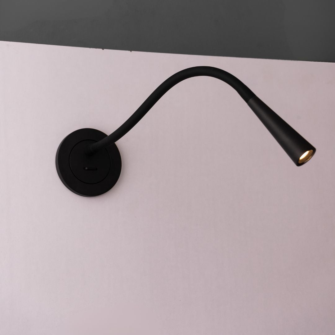 FoSage Hotel Style Headboard/ Wall Reading Lamp FoSage-Ez-WL-02BK - Wall Lamps - ebarza Furniture UAE | Shop Modern Furniture in Abu Dhabi & Dubai - مفروشات ايبازرا في الامارات | تسوق اثاث عصري وديكورات مميزة في دبي وابوظبي
