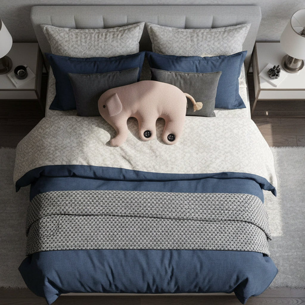 Handmade Cute Baby Elephant Decorative Dwx19-4 - Kids Stools - ebarza Furniture UAE | Shop Modern Furniture in Abu Dhabi & Dubai - مفروشات ايبازرا في الامارات | تسوق اثاث عصري وديكورات مميزة في دبي وابوظبي