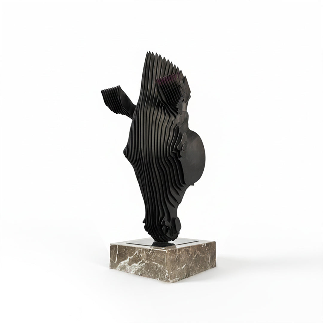 Hourse Head Hand Crafted Stainless Steel Table Artwork BJ20250004