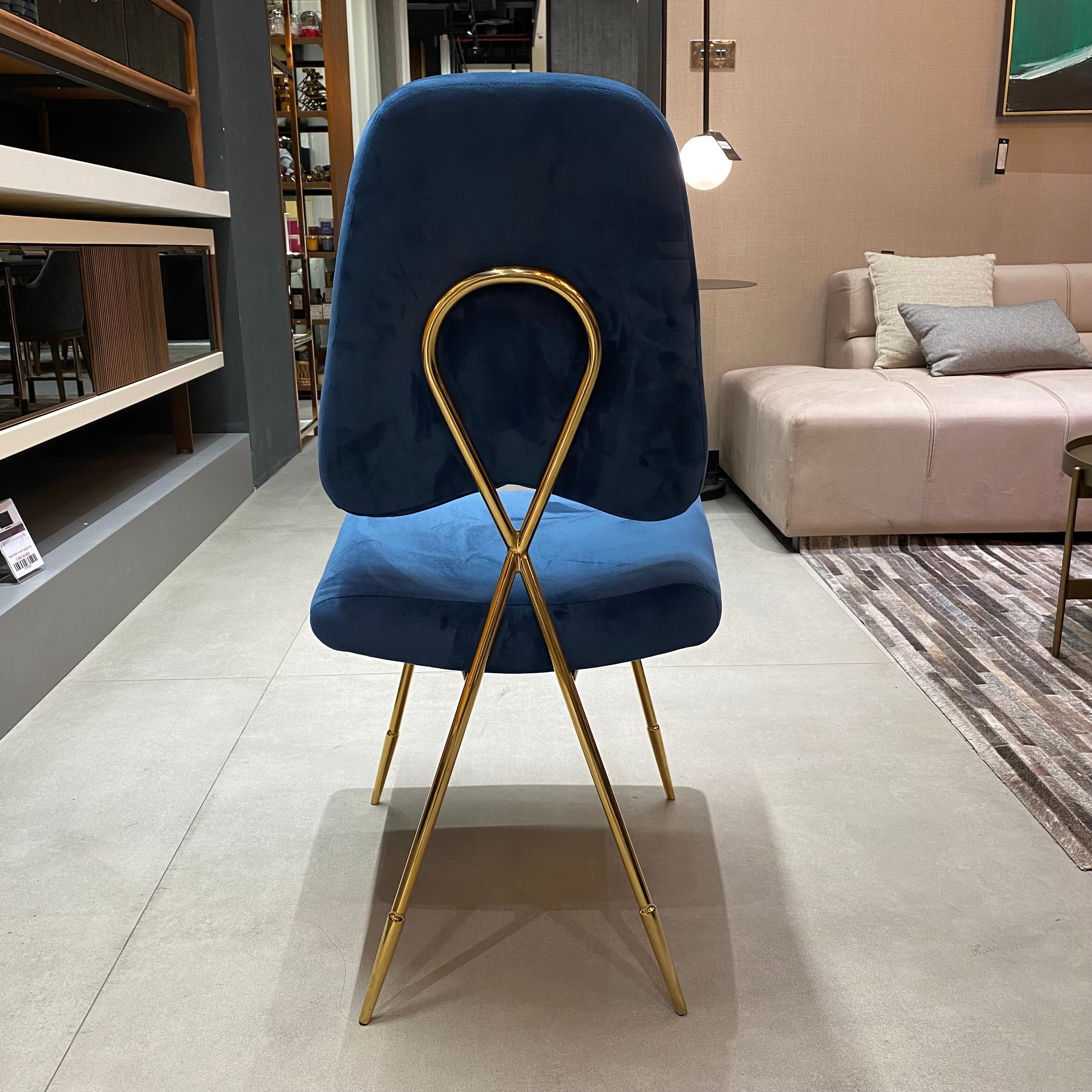 Display Item Velletri Cross Dinning Chair Tg-185-SR - DISPLAY ITEM - ebarza Furniture UAE | Shop Modern Furniture in Abu Dhabi & Dubai - مفروشات ايبازرا في الامارات | تسوق اثاث عصري وديكورات مميزة في دبي وابوظبي