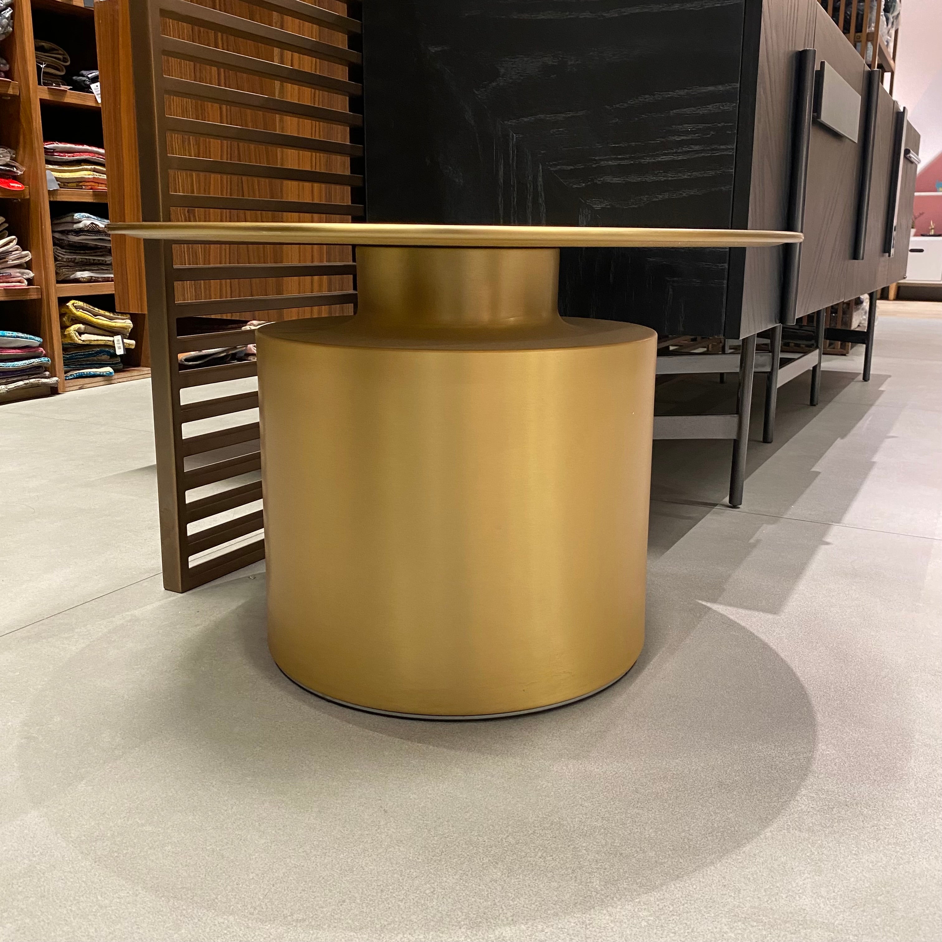 Display Item - Pedro Table Ct-8488-65-G - DISPLAY ITEM - ebarza Furniture UAE | Shop Modern Furniture in Abu Dhabi & Dubai - مفروشات ايبازرا في الامارات | تسوق اثاث عصري وديكورات مميزة في دبي وابوظبي