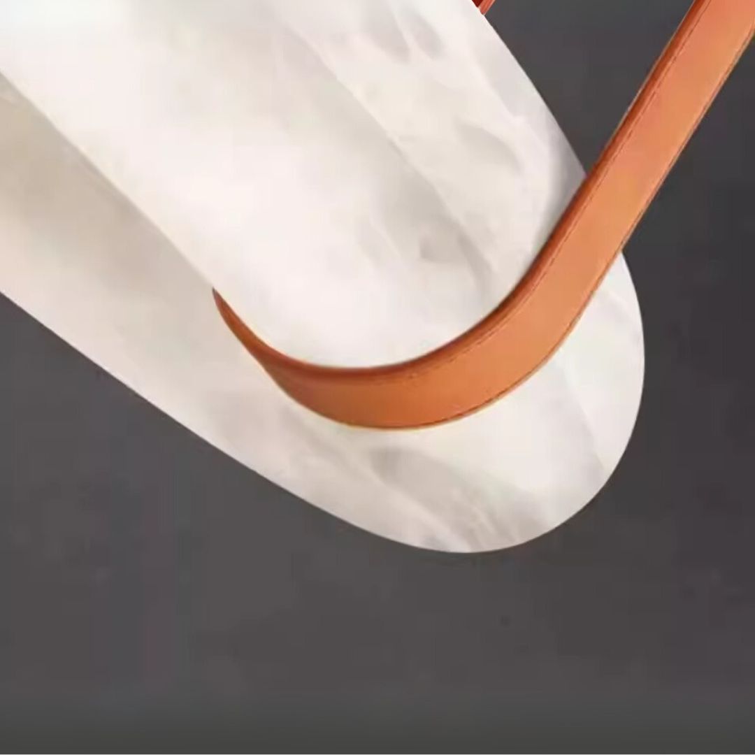 Imitation Marble Pendant Light HTD-2025002 - Pendant Lamps - ebarza Furniture UAE | Shop Modern Furniture in Abu Dhabi & Dubai - مفروشات ايبازرا في الامارات | تسوق اثاث عصري وديكورات مميزة في دبي وابوظبي