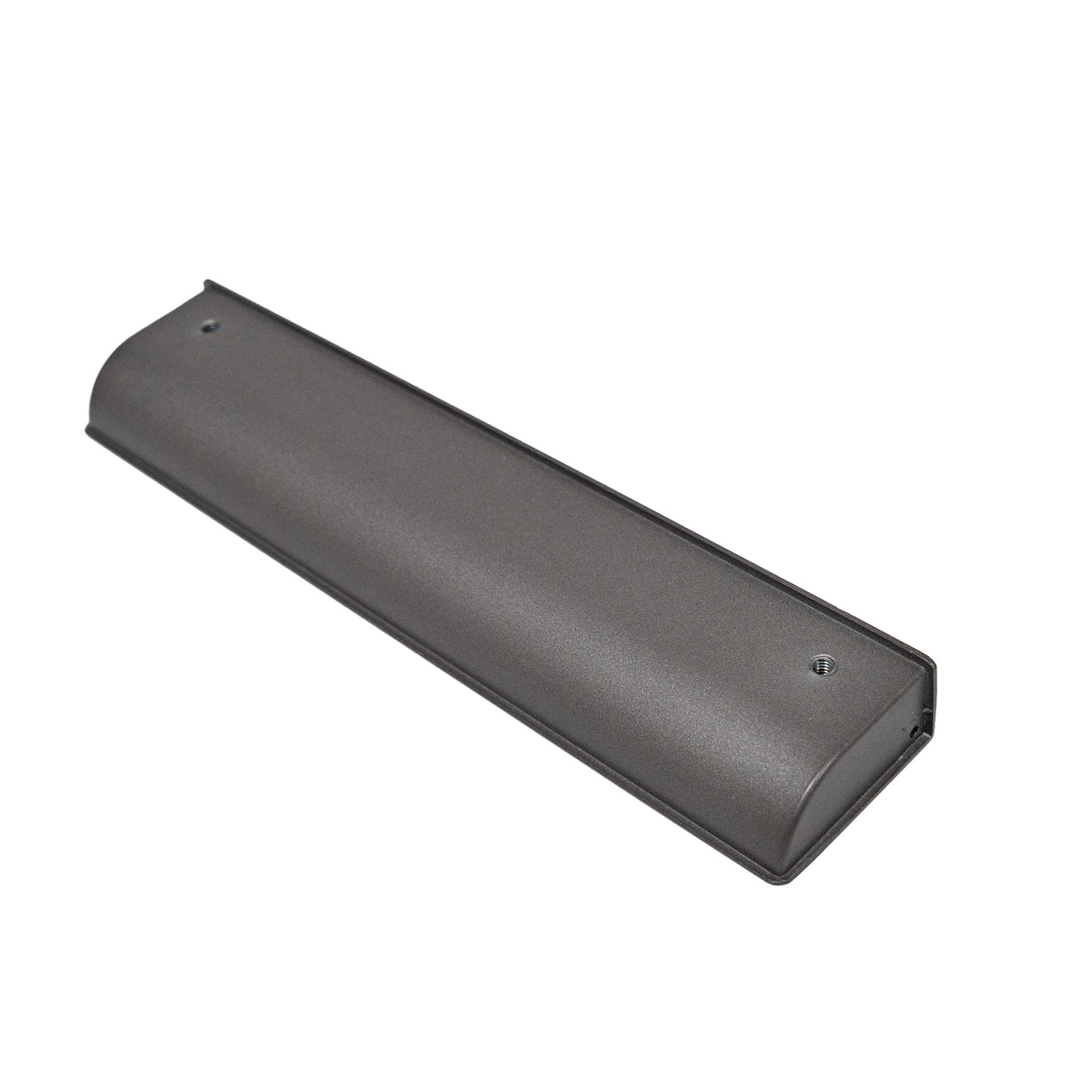BEACON Inserted Handle NQLS door handle with sleek design and metallic finish, shown installed on a door.