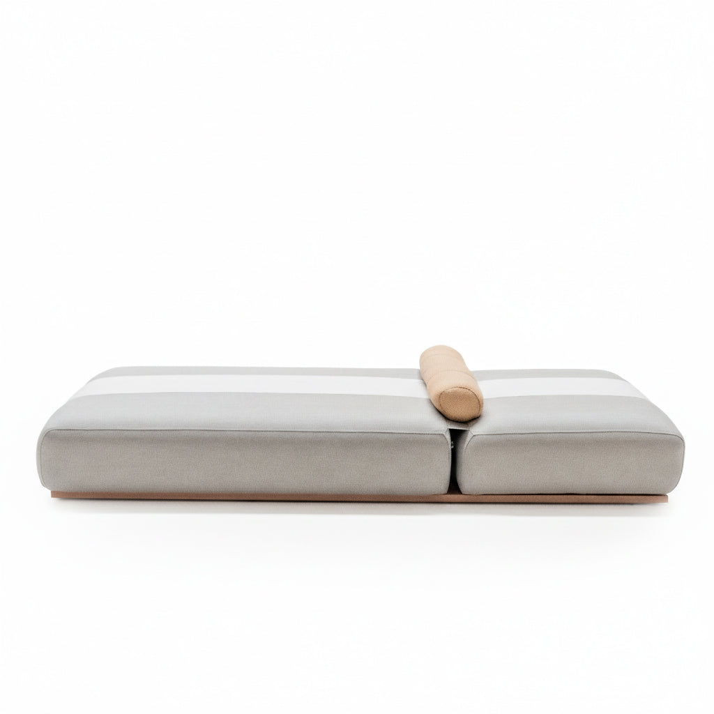 JOY Sunbed Outdoor LOUNGER JO-13+ 2*CU-02 - Sunloungers - ebarza Furniture UAE | Shop Modern Furniture in Abu Dhabi & Dubai - مفروشات ايبازرا في الامارات | تسوق اثاث عصري وديكورات مميزة في دبي وابوظبي